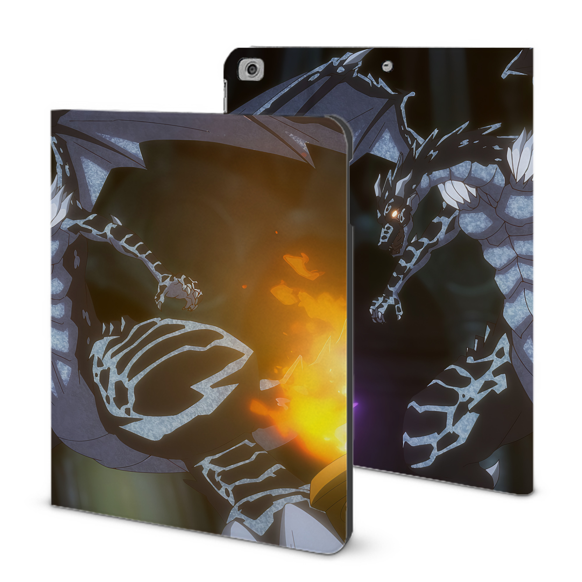 （画像用） 転スラ Regarding Reincarnated to Slime IPad ケース ブック型 PUレザー TPU 耐衝撃 軽量 薄型 ペン収納なし 全面保護 IPad 各モデル対応